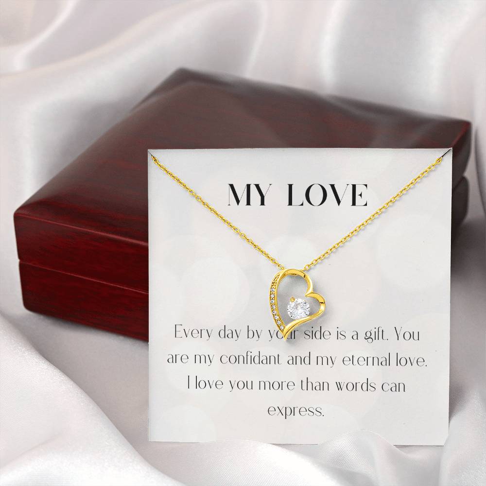 forever love necklace