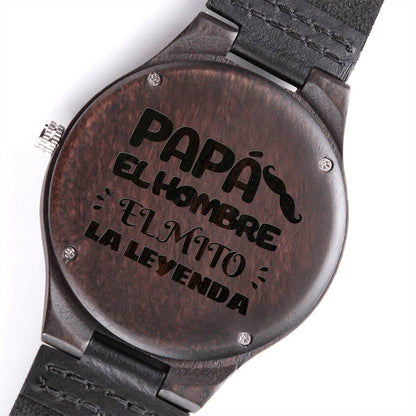 Reloj de madera personalizado