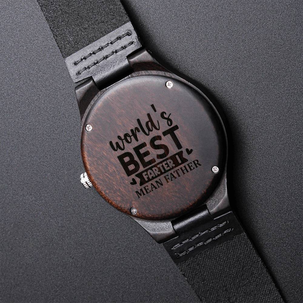 Reloj de madera personalizado