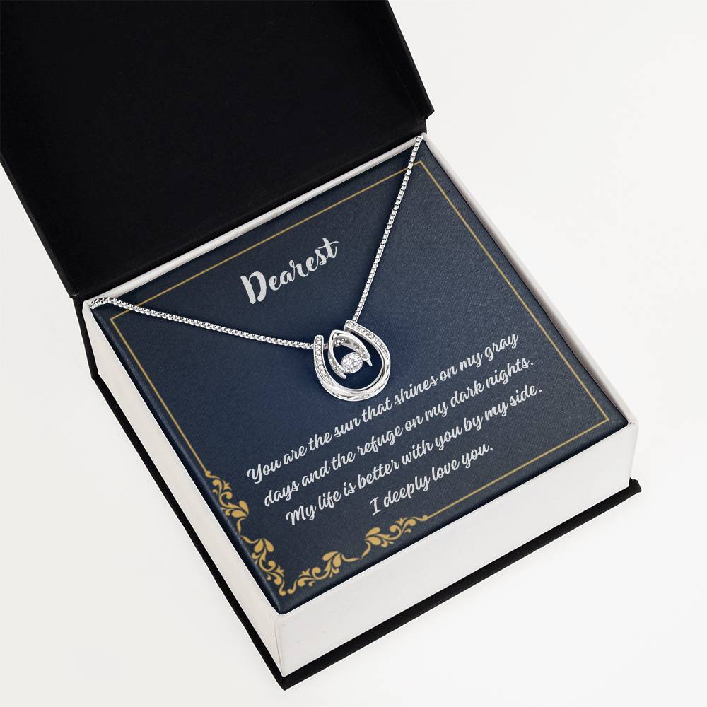 love fortune necklace