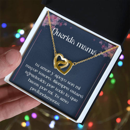 Intertwined Hearts Necklace 