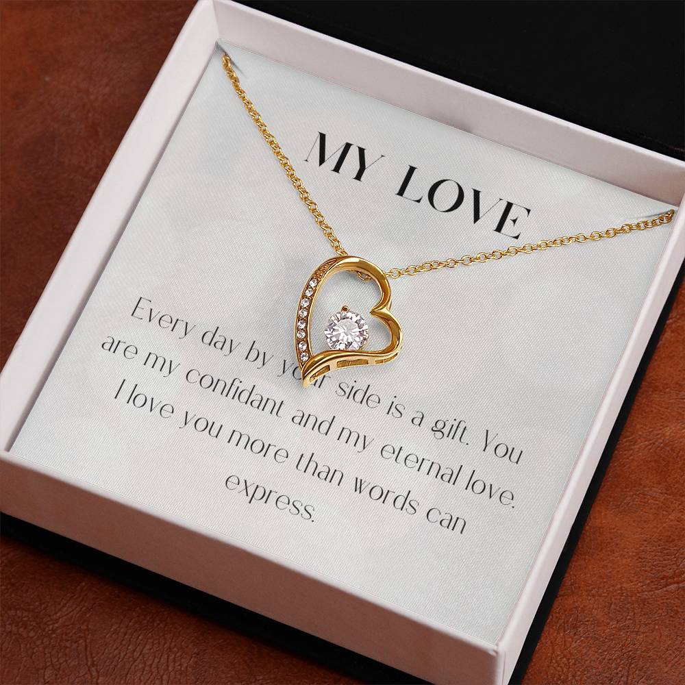 forever love necklace